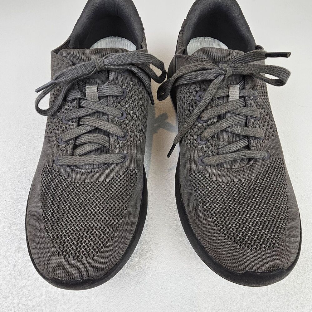 Kizik Lima Men's Size 10 Gray Knit Hands Free Slip On Walking Sneakers Shoes - Picture 4 of 9
